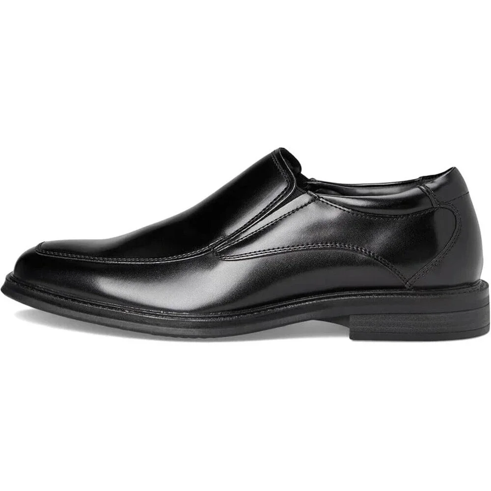 Dockers Lawton 90-36974 Loafers Men's US 10.5 Black Leather Dress Shoes ZAP568